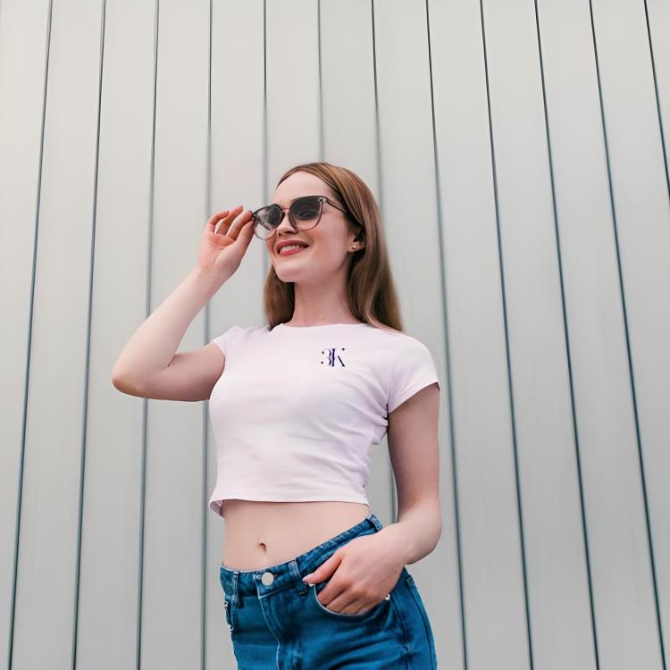 CHAMPION CROP TEE