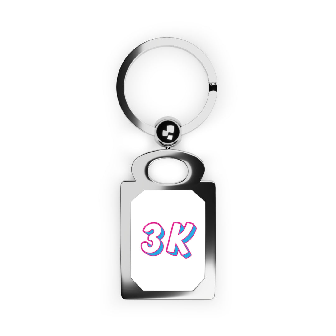 Rectangle Photo Keyring