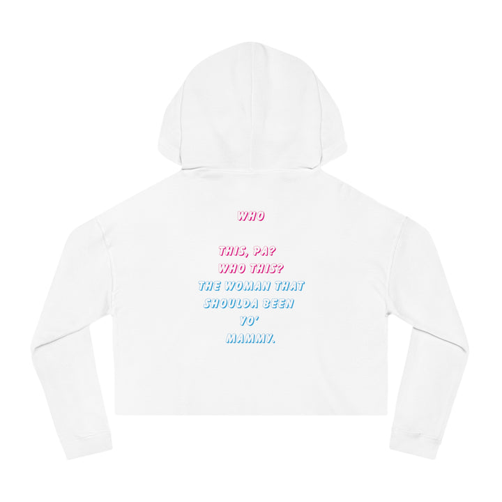 Women’s Cropped Hooded Sweatshirt
