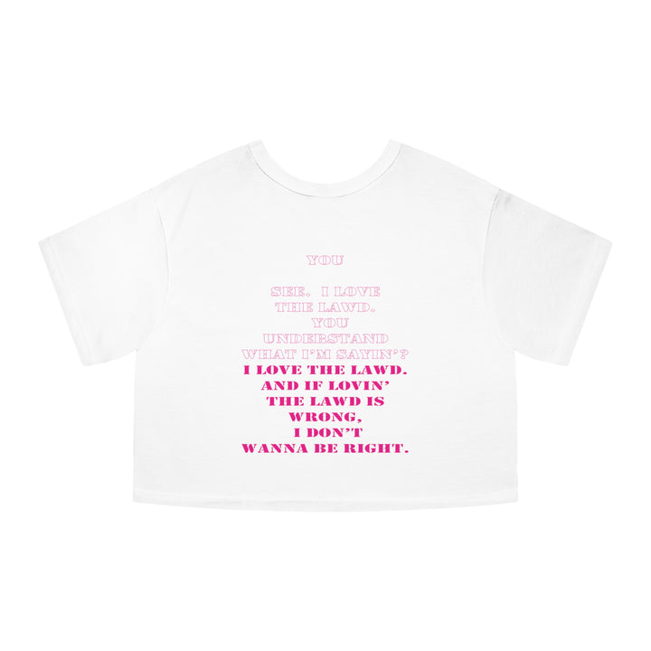Champion Women's Heritage Cropped T-Shirt