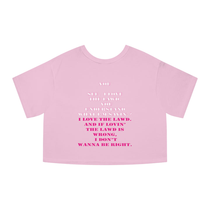 Champion Women's Heritage Cropped T-Shirt