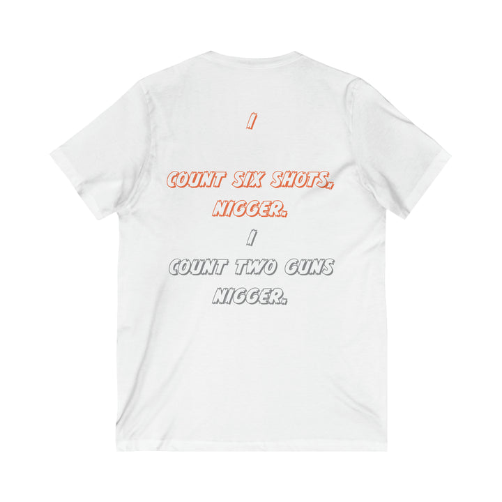 Unisex Jersey Short Sleeve V-Neck Tee