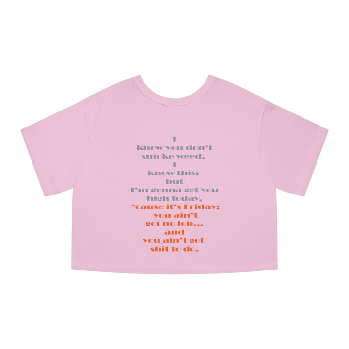 Champion Women's Heritage Cropped T-Shirt