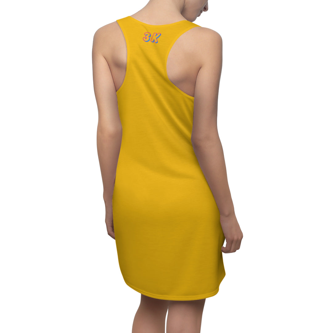 Women's Cut & Sew Racerback Dress (AOP)