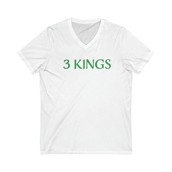 Unisex Jersey Short Sleeve V-Neck Tee