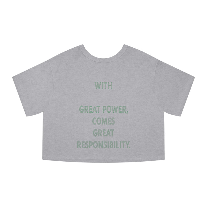 Champion Women's Heritage Cropped T-Shirt