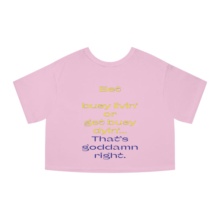 Champion Women's Heritage Cropped T-Shirt