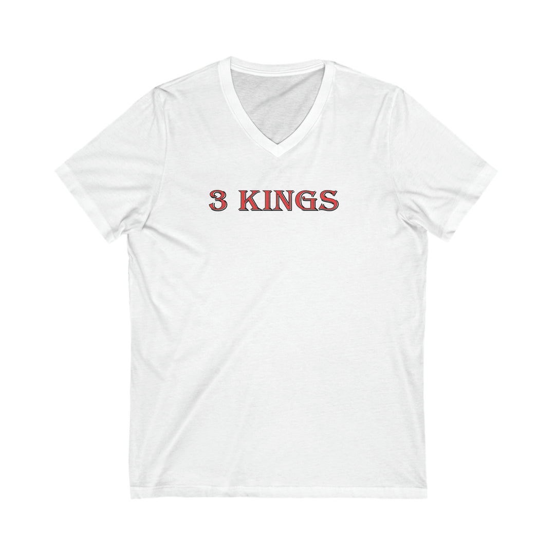 Unisex Jersey Short Sleeve V-Neck Tee
