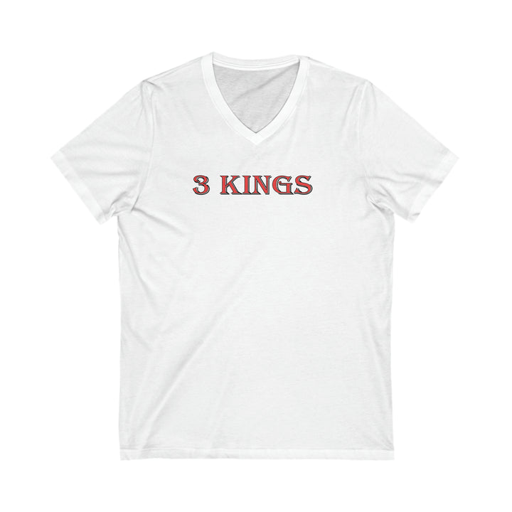 Unisex Jersey Short Sleeve V-Neck Tee