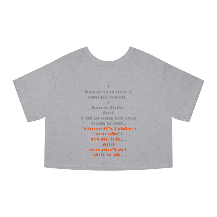 Champion Women's Heritage Cropped T-Shirt