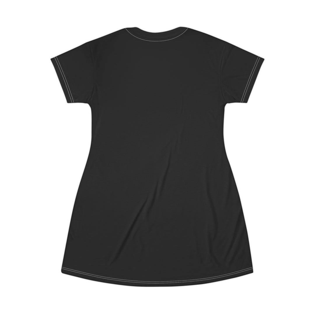 All Over Print T-Shirt Dress