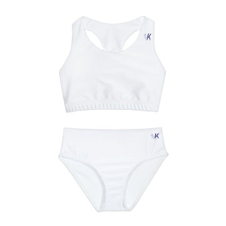 Girls Two Piece Swimsuit (AOP)