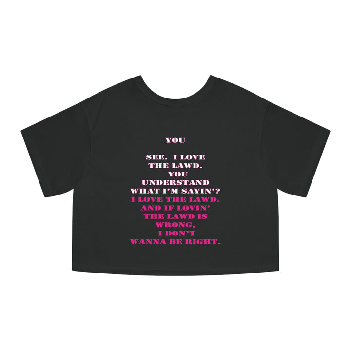 Champion Women's Heritage Cropped T-Shirt
