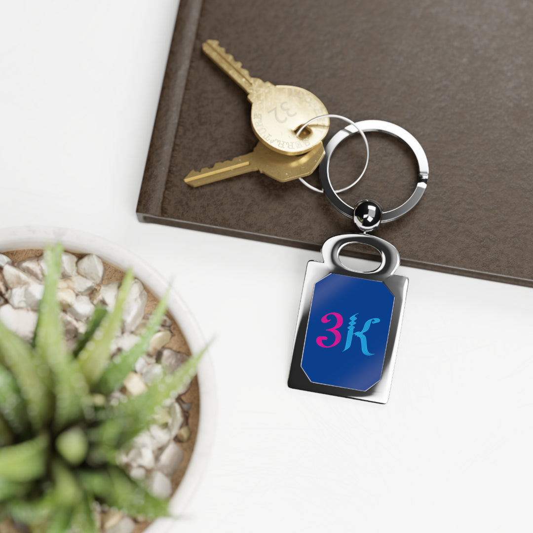 Rectangle Photo Keyring