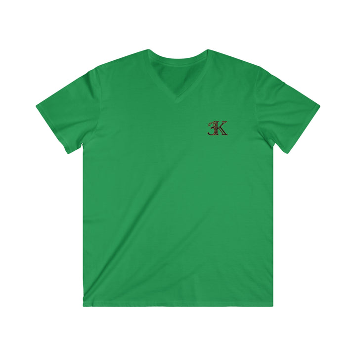 Men's Fitted V-Neck Short Sleeve Tee