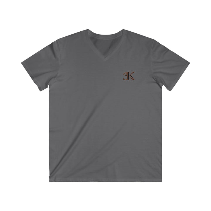 Men's Fitted V-Neck Short Sleeve Tee