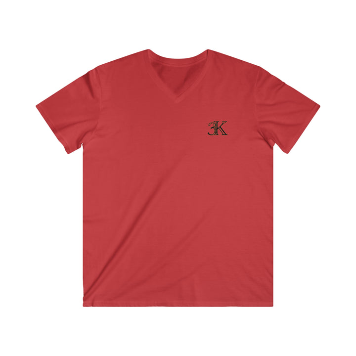 Men's Fitted V-Neck Short Sleeve Tee