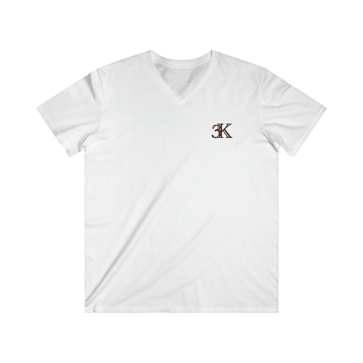 Men's Fitted V-Neck Short Sleeve Tee