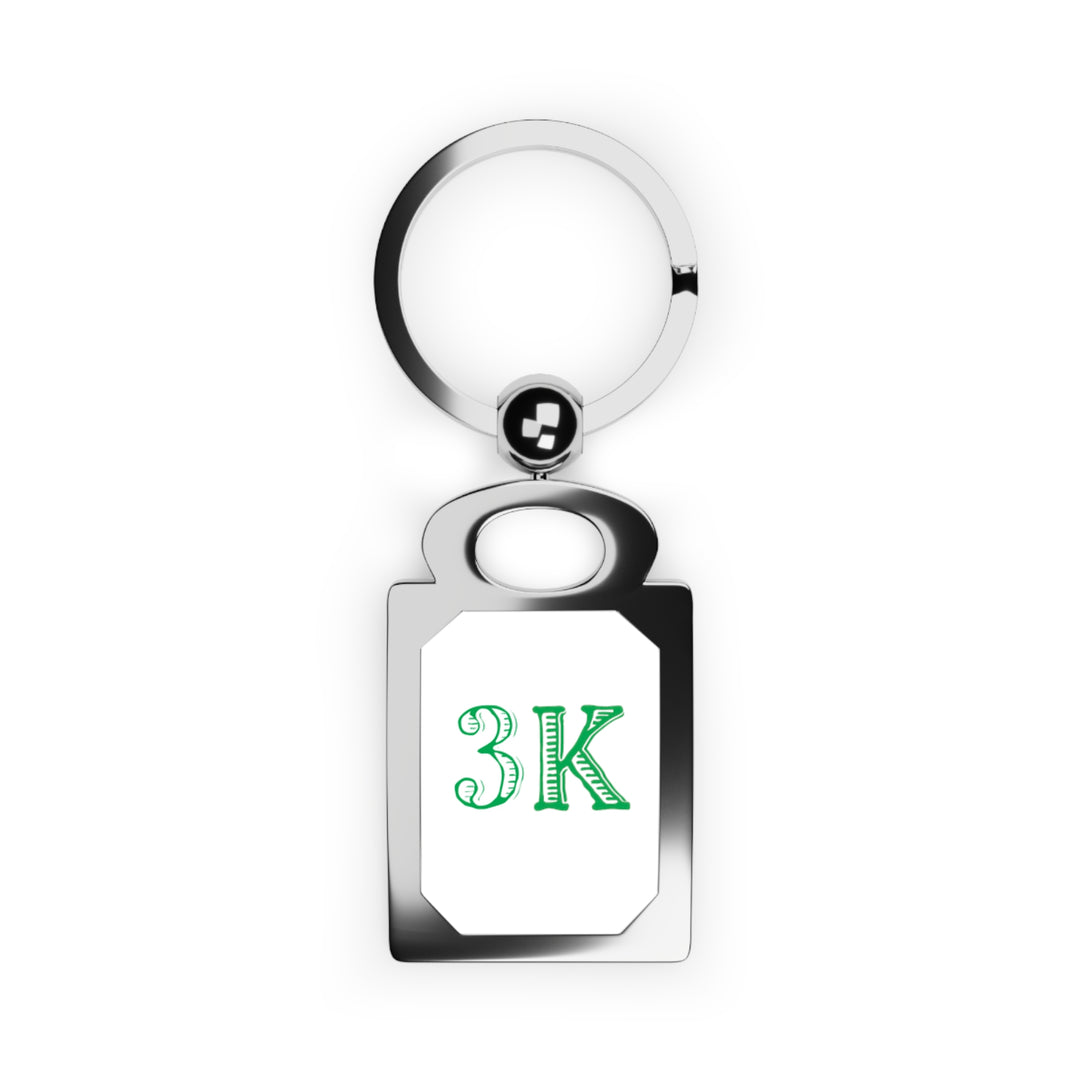 Rectangle Photo Keyring