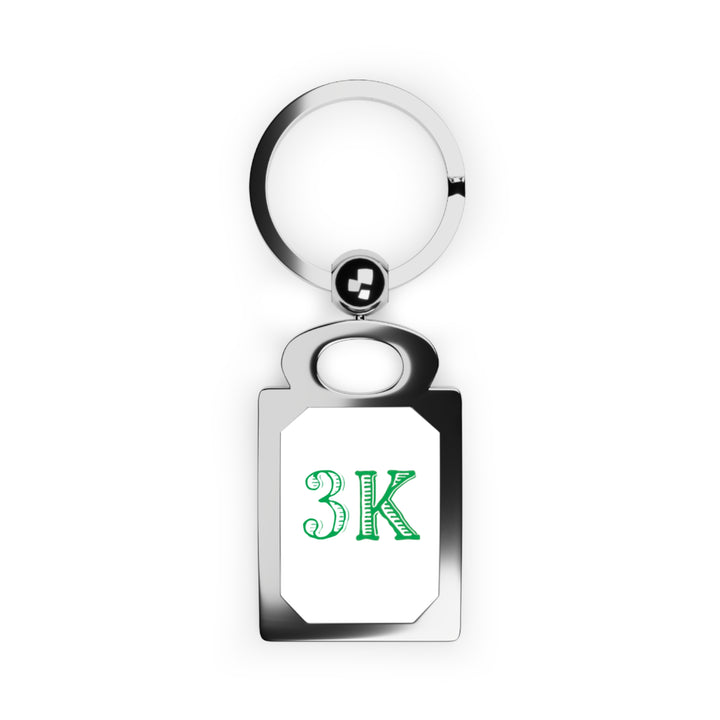Rectangle Photo Keyring