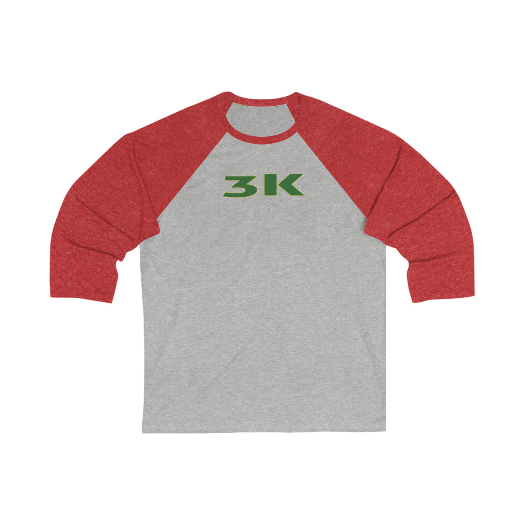 Unisex 3\4 Sleeve Baseball Tee