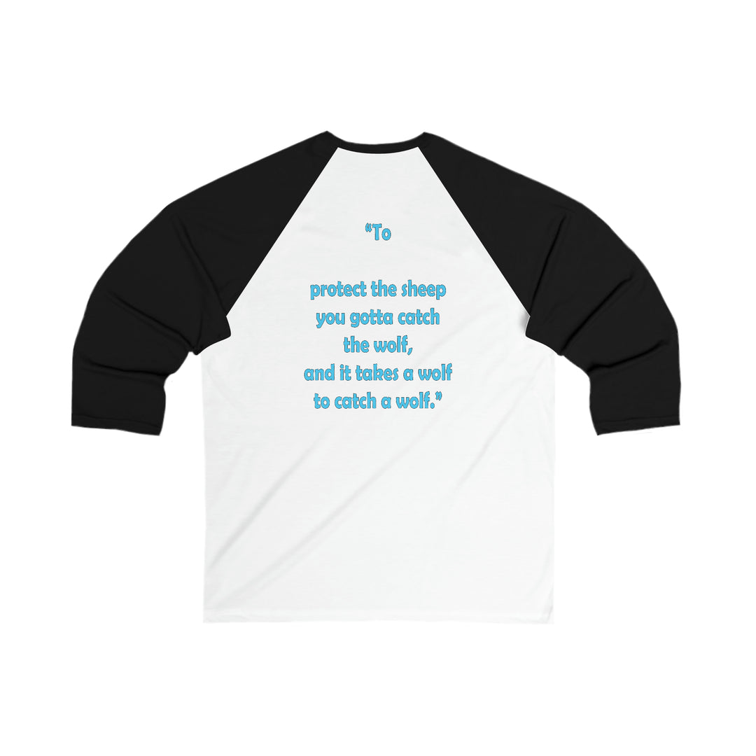 Unisex 3\4 Sleeve Baseball Tee