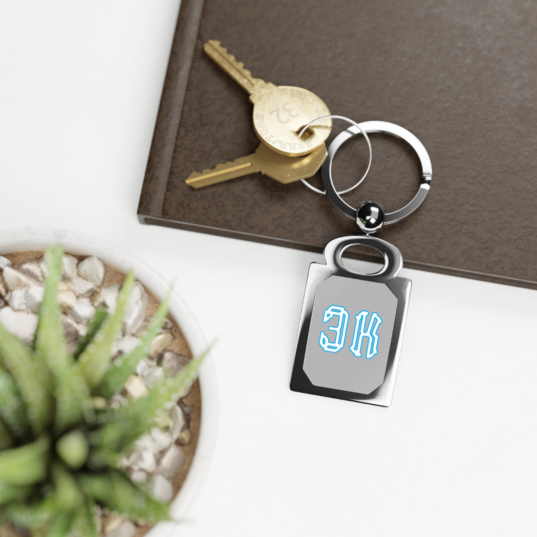 Rectangle Photo Keyring