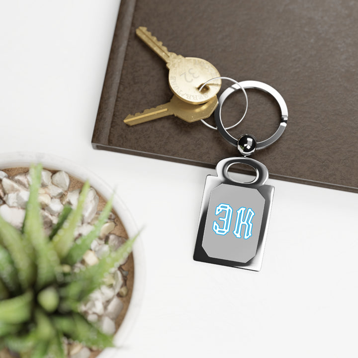 Rectangle Photo Keyring