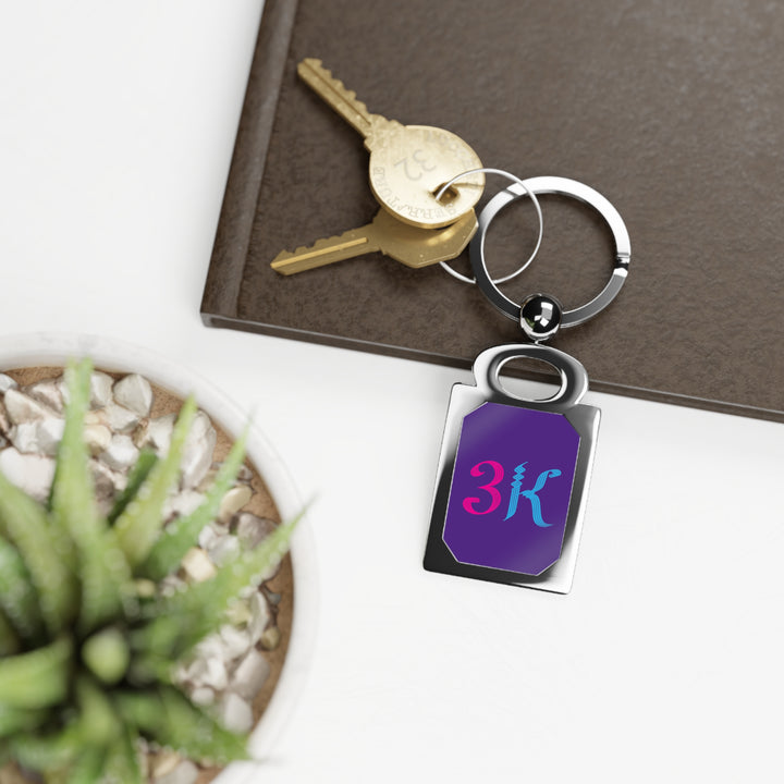 Rectangle Photo Keyring