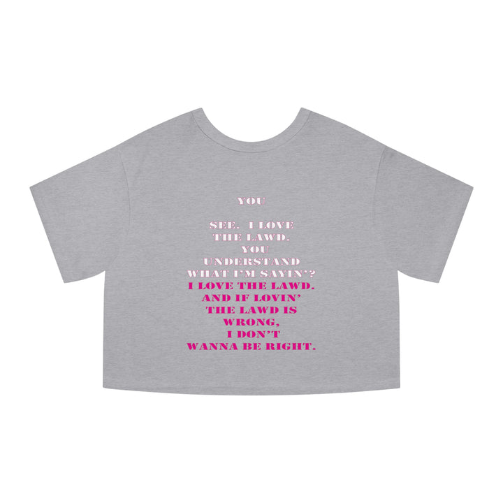 Champion Women's Heritage Cropped T-Shirt