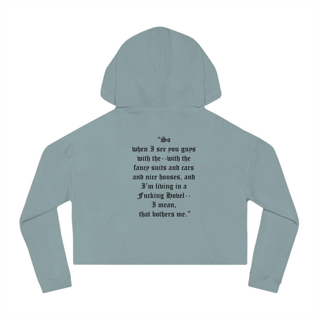 Women’s Cropped Hooded Sweatshirt