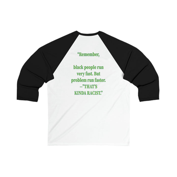 Unisex 3\4 Sleeve Baseball Tee