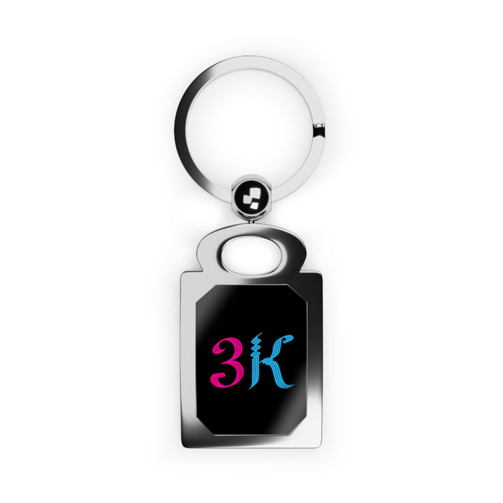 Rectangle Photo Keyring