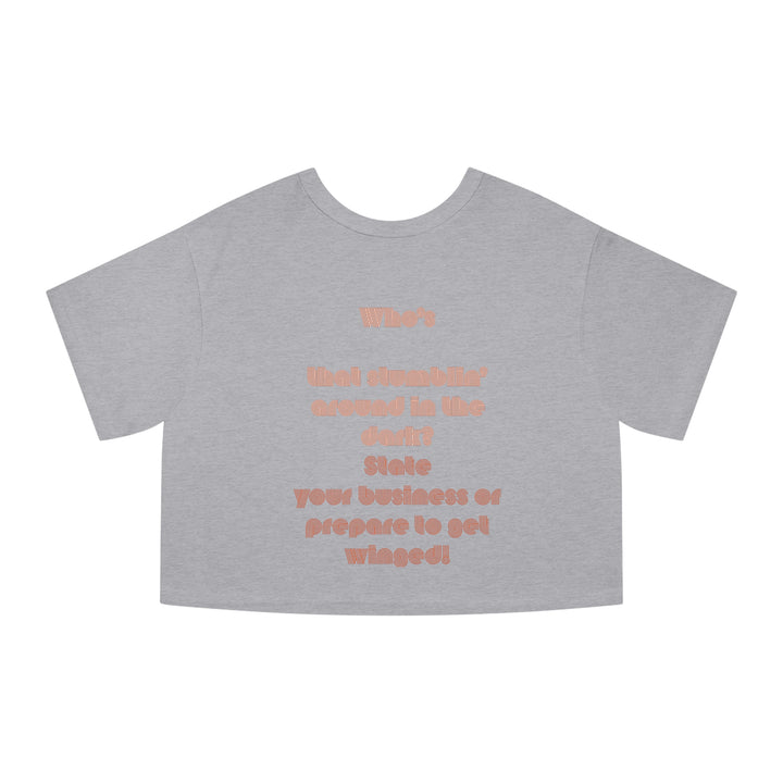 Champion Women's Heritage Cropped T-Shirt