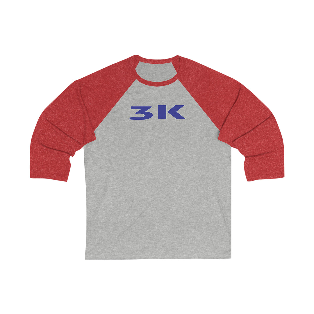 Unisex 3\4 Sleeve Baseball Tee
