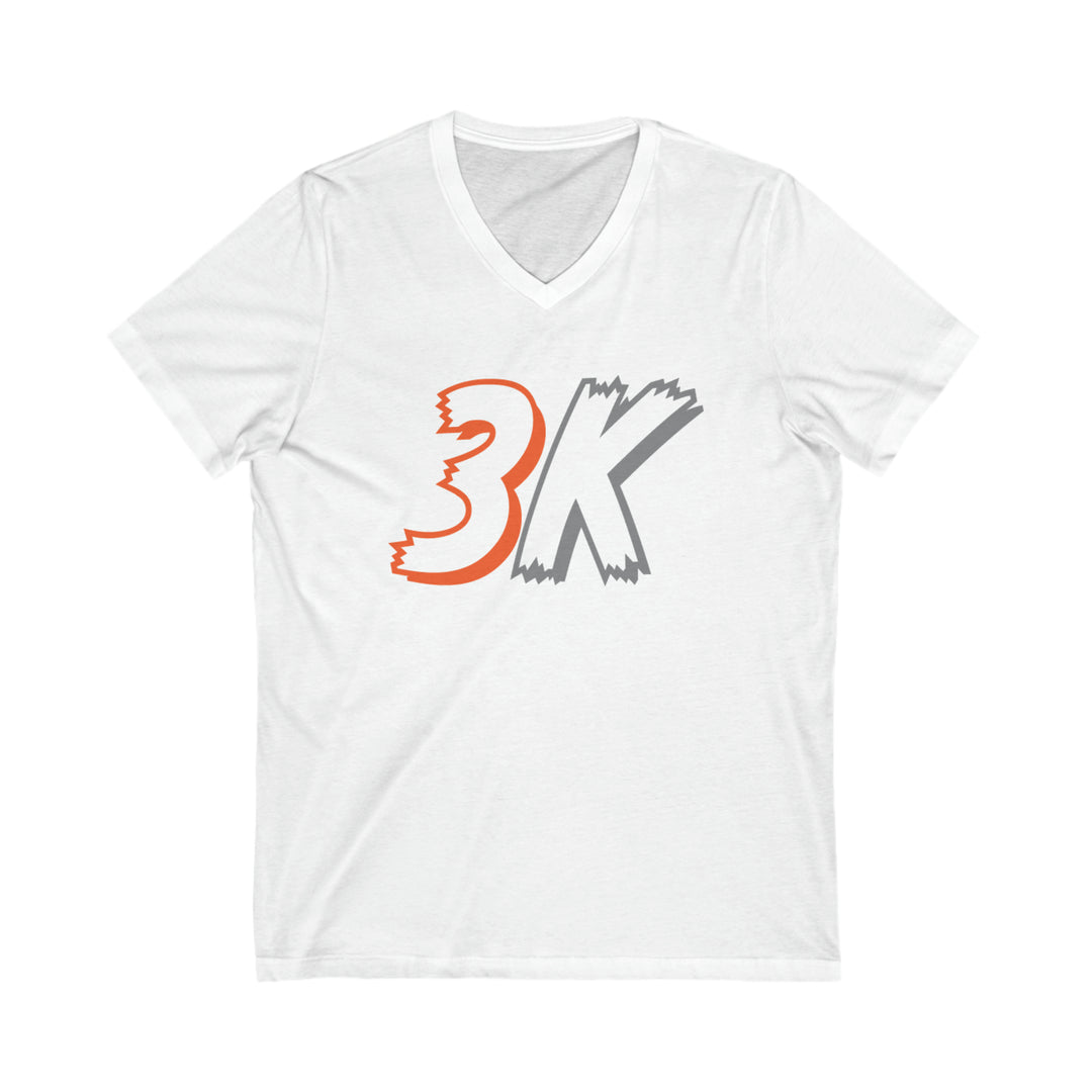 Unisex Jersey Short Sleeve V-Neck Tee