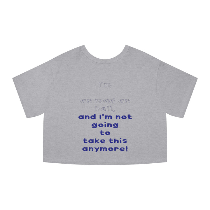 Champion Women's Heritage Cropped T-Shirt