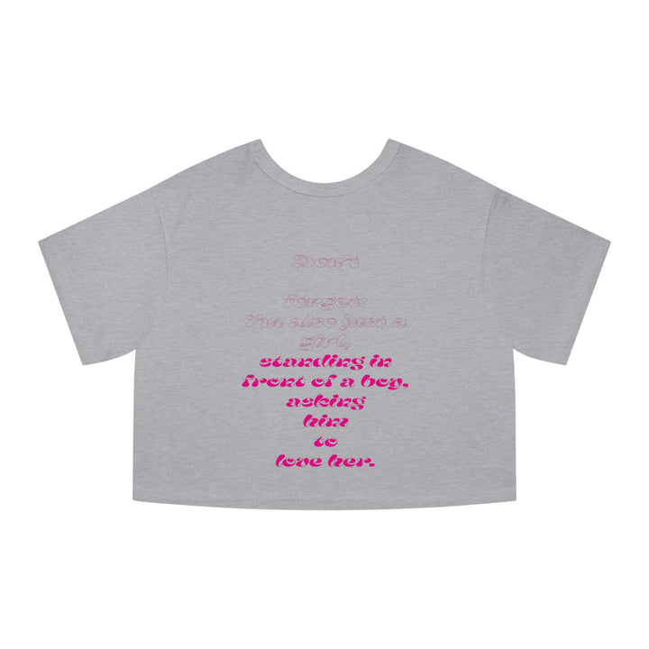 Champion Women's Heritage Cropped T-Shirt