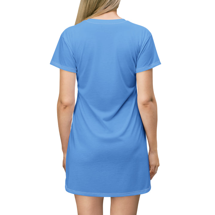 All Over Print T-Shirt Dress