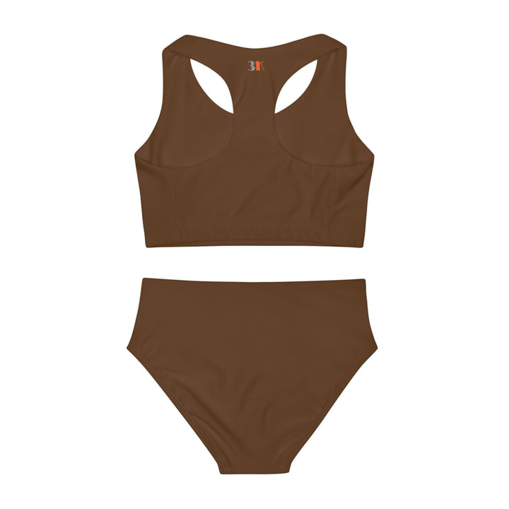 Girls Two Piece Swimsuit (AOP)